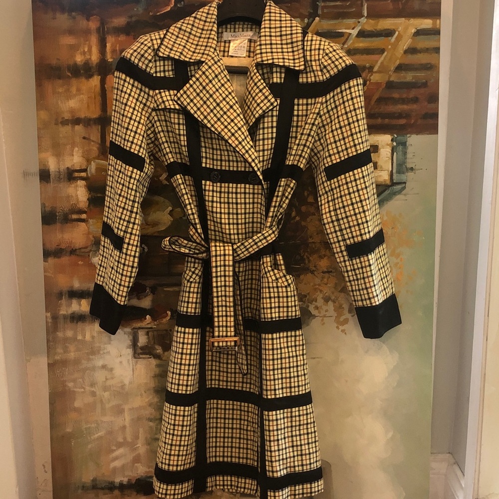 Vintage MaxMara Trench Coat, NWT